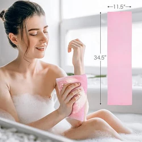 Yiclick Exfoliating Washcloth Towel 3-Pack | Gentle yet Effective Body Exfoliation for Smooth Skin thumbnail 5