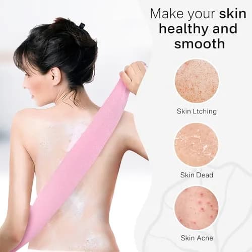 Yiclick Exfoliating Washcloth Towel 3-Pack | Gentle yet Effective Body Exfoliation for Smooth Skin thumbnail 2