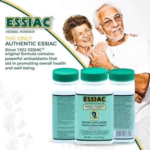 Essiac Herbal Tea Powder 1.5 oz | Powerful Antioxidant Support for Overall Health thumbnail 4