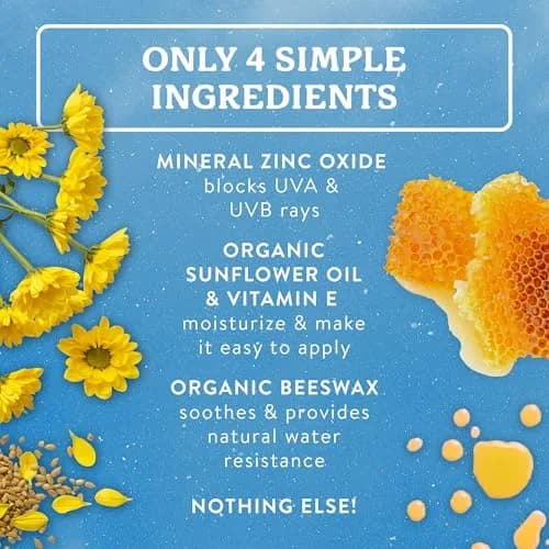 Badger Sport Mineral Sunscreen SPF 40 8.7 fl oz (2.9 fl oz x 3) | Reef Safe, 98% Organic, Water Resistant 80 Min thumbnail 3