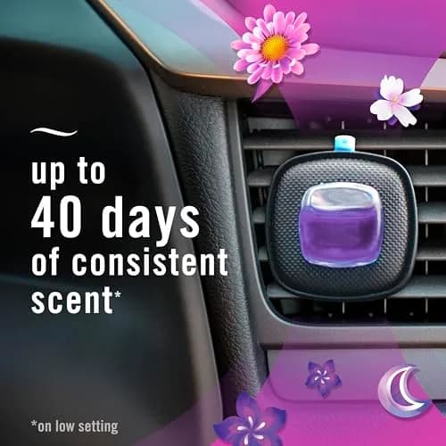 Febreze Car Vent Clip Gain Moonlight Breeze Scent 0.06 Fl Oz (Pack of 3) | Long-lasting freshness for Indian cars thumbnail 4