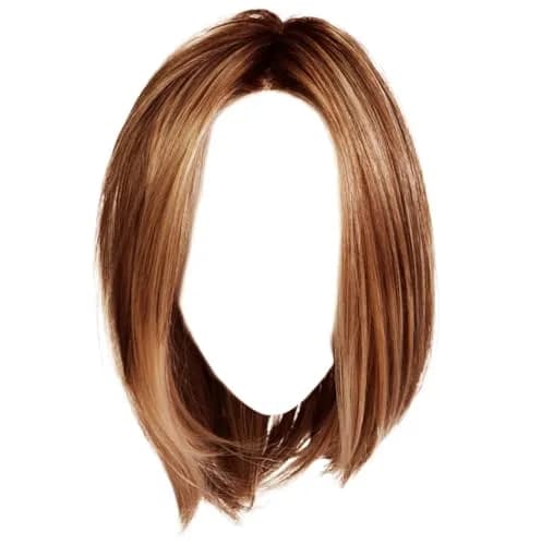 Raquel Welch Cruise Control Mid-Length Pageboy Bob Hand-Tied Wig | Light, Effortless Style in Rusty Auburn thumbnail 1