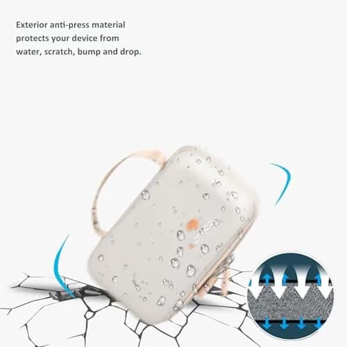 Aproca Grey Carrier Bag Case for Newbealer Travel Iron | Durable, Portable & Shock-Resistant thumbnail 8