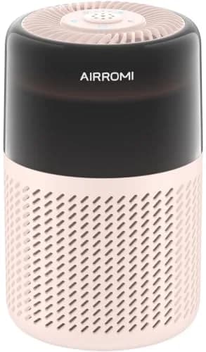 AIRROMI A2005 HEPA Air Purifier for Bedroom & Home, 550 sq ft Coverage, Creamy Beige | True HEPA Filter Removes 99.97% Pet Dander, Odor, Dust, Smoke thumbnail 1