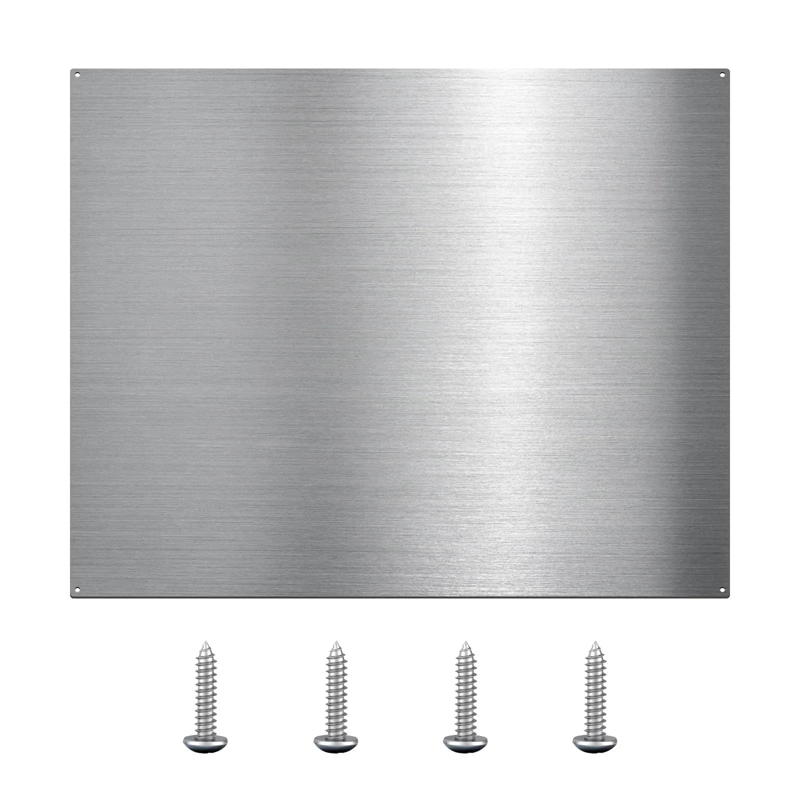 VENFAN 29.5 x 24 inch Stainless Steel Backsplash for Stove | 430 Stainless Steel, Kitchen Safe, Easy Clean — Silver
