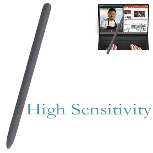 Dogxiong Beige Stylus Pen for Samsung Galaxy Tab S9 FE & S9, 4096 Pressure Levels | Includes 5 Replacement Tips thumbnail 3