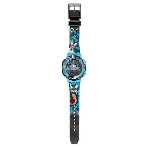 Accutime Marvel Venom Kids Watch – Light-Up Bezel, LCD Display, Adjustable Plastic Strap (Childrens, Multicolor) thumbnail 5