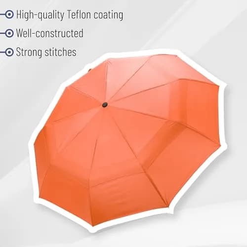 Mr. Pen Windproof Travel Umbrella | 42-inch Canopy, Auto Open & Close, Fiberglass Ribs thumbnail 5