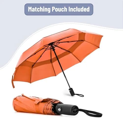 Mr. Pen Windproof Travel Umbrella | 42-inch Canopy, Auto Open & Close, Fiberglass Ribs thumbnail 6