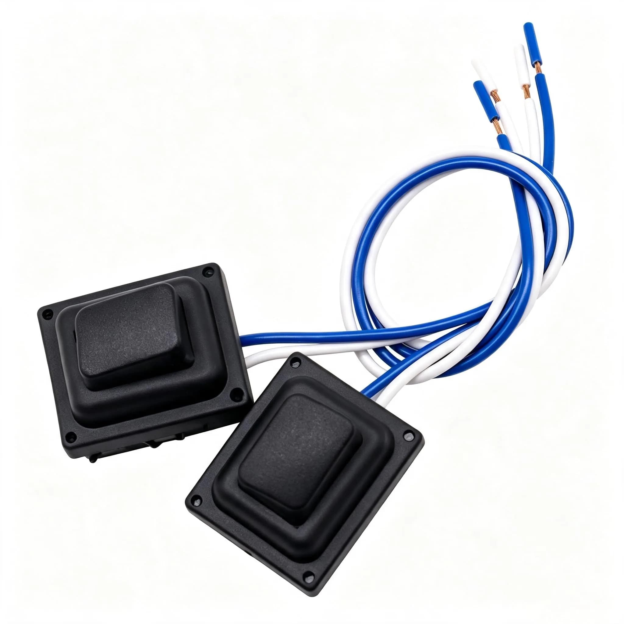 HiSport Door Handle Button Switch for Hyundai Tucson 2016-2021 - 2 PCS Front Left & Right, Black