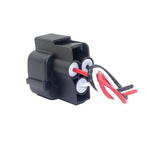 TGGKKPARTS 3 Pin Cooling Fan Resistor Wiring Harness Connector for Hyundai Santa Fe Sonata Kia Optima Sorento 25385-2E100 thumbnail 3