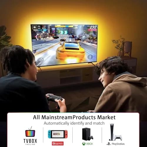 Nexillumi HDMI LED Lights for TV 32.8ft (9.99m) | Immersive RGB Backlight for 55-150 Inch TVs thumbnail 3