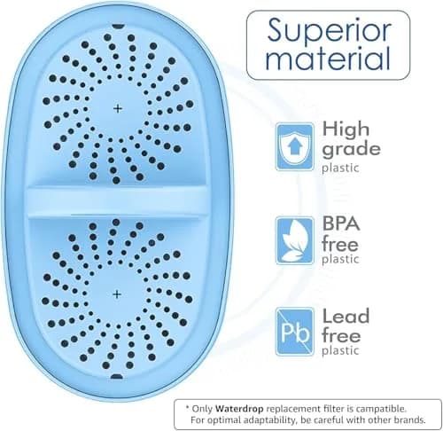 [Waterdrop] Alkaline Water Filter for Pitchers | Improves pH & Taste, 2 Months/100+ Gallons, USA Import thumbnail 9