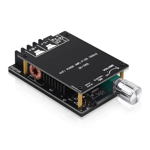 ARRAROWN ZK-1002 Bluetooth 5.0 Amplifier Board 100W x 2 (200W Total) HiFi Stereo Amp Module thumbnail 1
