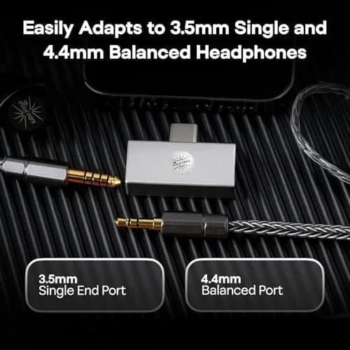 Linsoul Kiwi Ears Allegro Mini Portable IEM DAC, in Ear Monitor Amplifier | High-Resolution Audio, Compact & Durable thumbnail 6