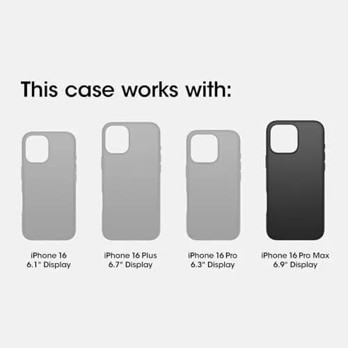 OtterBox Commuter Series Case for iPhone 16 Pro Max, Foxberry Pink | MagSafe Compatible, Dual-Layer Protection thumbnail 2