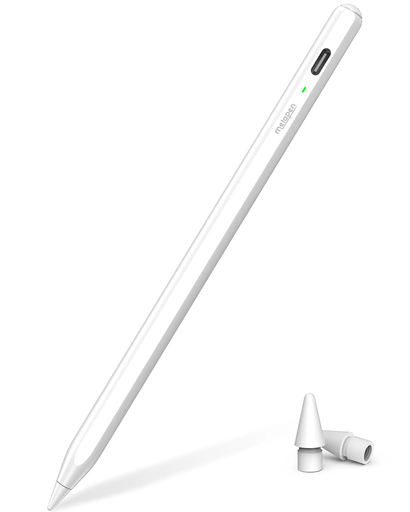 Metapen Pencil Air8 Stylus for iPad 2018-2026 | 10-Min Faster Charge, Palm Rejection, 20-Hr Battery - main product image