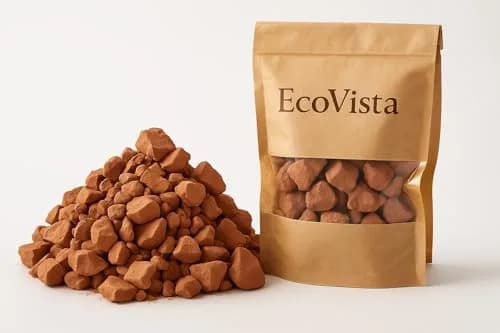 EcoVista Natural Red Edible Clay Chunks | Organic, Pure, 4 oz (114gm), Ideal for Eating & Skin Care thumbnail 1