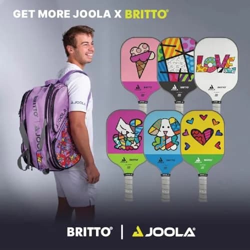 JOOLA x Britto Pickleball Paddle Edge Guard Tape - Pink, 18mm Width | Protects Paddle Edge & Covers Lead Tape thumbnail 3