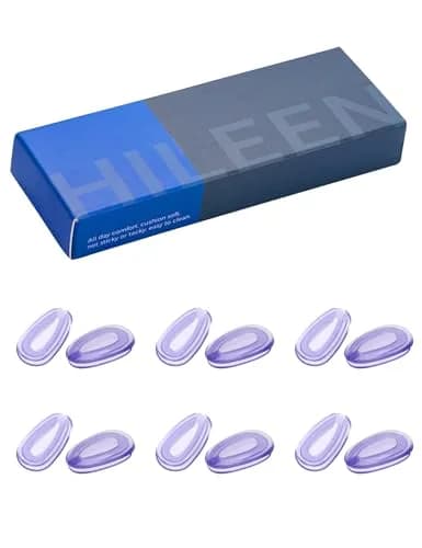 HILEEN Purple Replacement Nose Pads for Oakley Eyeglasses | 13mm x 8mm (0.51in x 0.31in) thumbnail 6