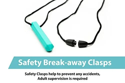 Tilcare Chew Chew Discreet Pencil Chew Necklaces 8-Pack | Calming Sensory Oral Motor Aid thumbnail 4