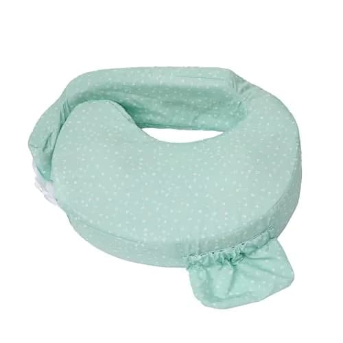 My Brest Friend Original Nursing Pillow - Minty Geo | Ergonomic Support for Mom & Baby thumbnail 1
