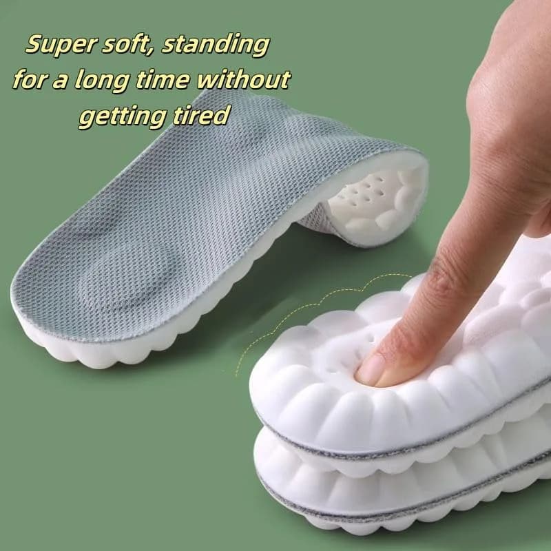 Generic Cloud Insoles for Men & Women, Gray, Size S (Men: 6.5-7/Women: 8-8.5) | Arch Support & Pain Relief thumbnail 4