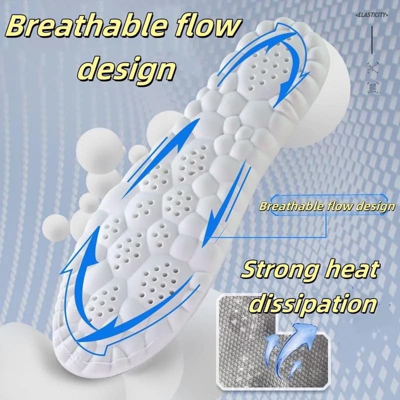 Generic Cloud Soles Arch Support Insoles Gray XL | Doctor Recommended, Medical Grade thumbnail 6
