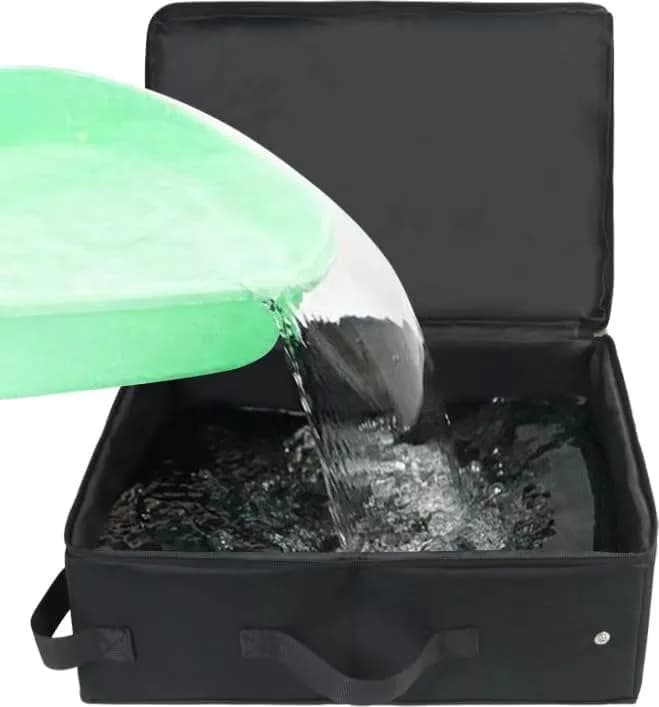 SDYQD Portable Cat Travel Litter Box Foldable Waterproof 16”L x 12.6”W x 6”H | No Leakage & Odour Control thumbnail 5