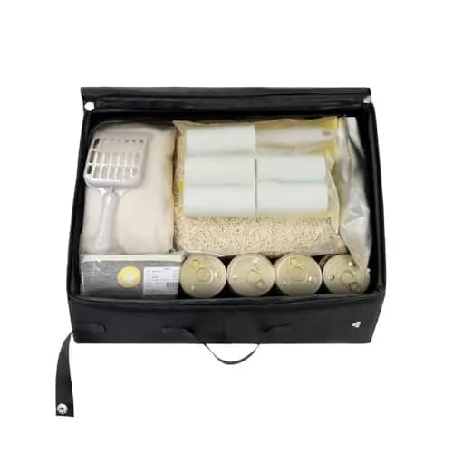 SDYQD Portable Cat Travel Litter Box Foldable Waterproof 16”L x 12.6”W x 6”H | No Leakage & Odour Control thumbnail 2