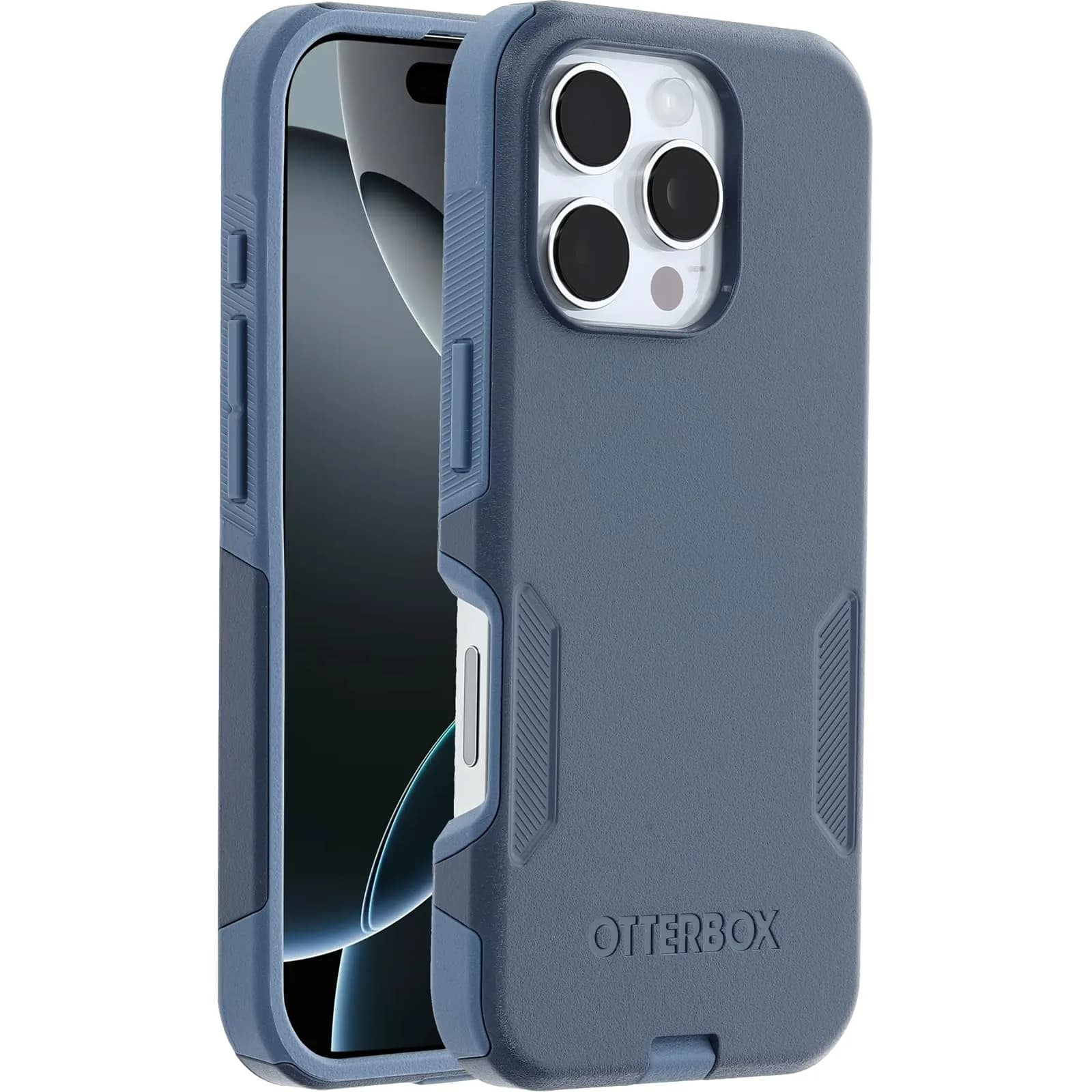OtterBox Commuter MagSafe Case for Apple iPhone 16 Denver Dusk Purple | 3x Military Standard Tested — Blue