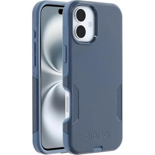 OtterBox Commuter Series MagSafe Case for iPhone 16 Plus Blue | Shockproof, Drop-Proof, Rugged Protective Case thumbnail 1