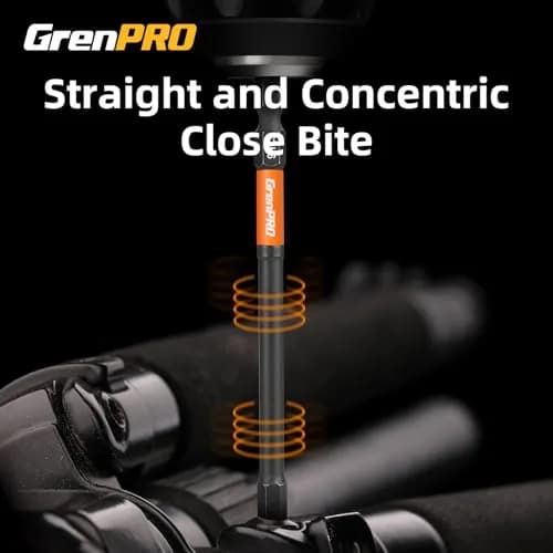 GRENPRO Allen Wrench Drill Bit Set, 22PCS 4-Inch Metric & SAE Impact Bits | 1/4" Hex Shank for Impact Drivers thumbnail 6