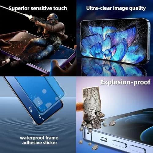 SIMDOG iPhone 13 Pro Screen Replacement Kit 6.1 inch | Full HD LCD & 3D Touch Assembly with Repair Tools thumbnail 7