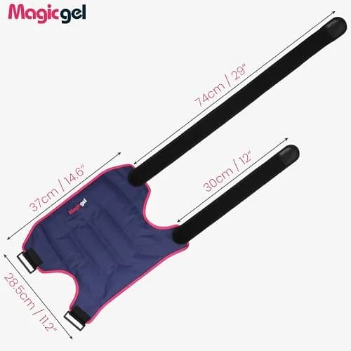 Magic Gel Extra Large Hip Ice Pack Wrap | Reusable Cold Pack for Hip Bursitis & Surgery Relief thumbnail 7