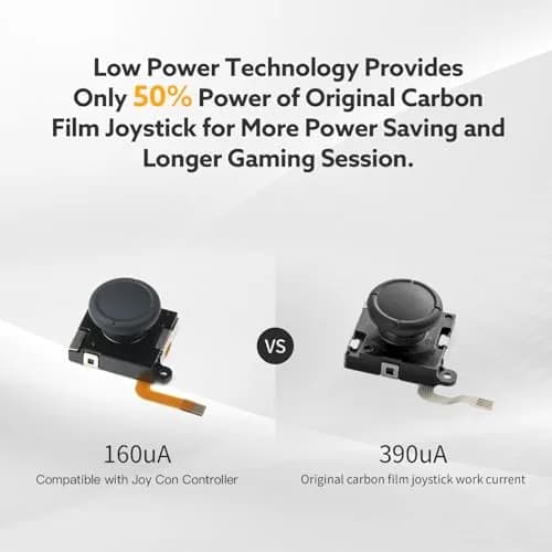 BRONAL TMR Hall Effect Joystick Replacement for Switch/OLED/Lite JoyCon (2pcs Single) | Precision TMR Technology, Anti-Drift Performance thumbnail 5