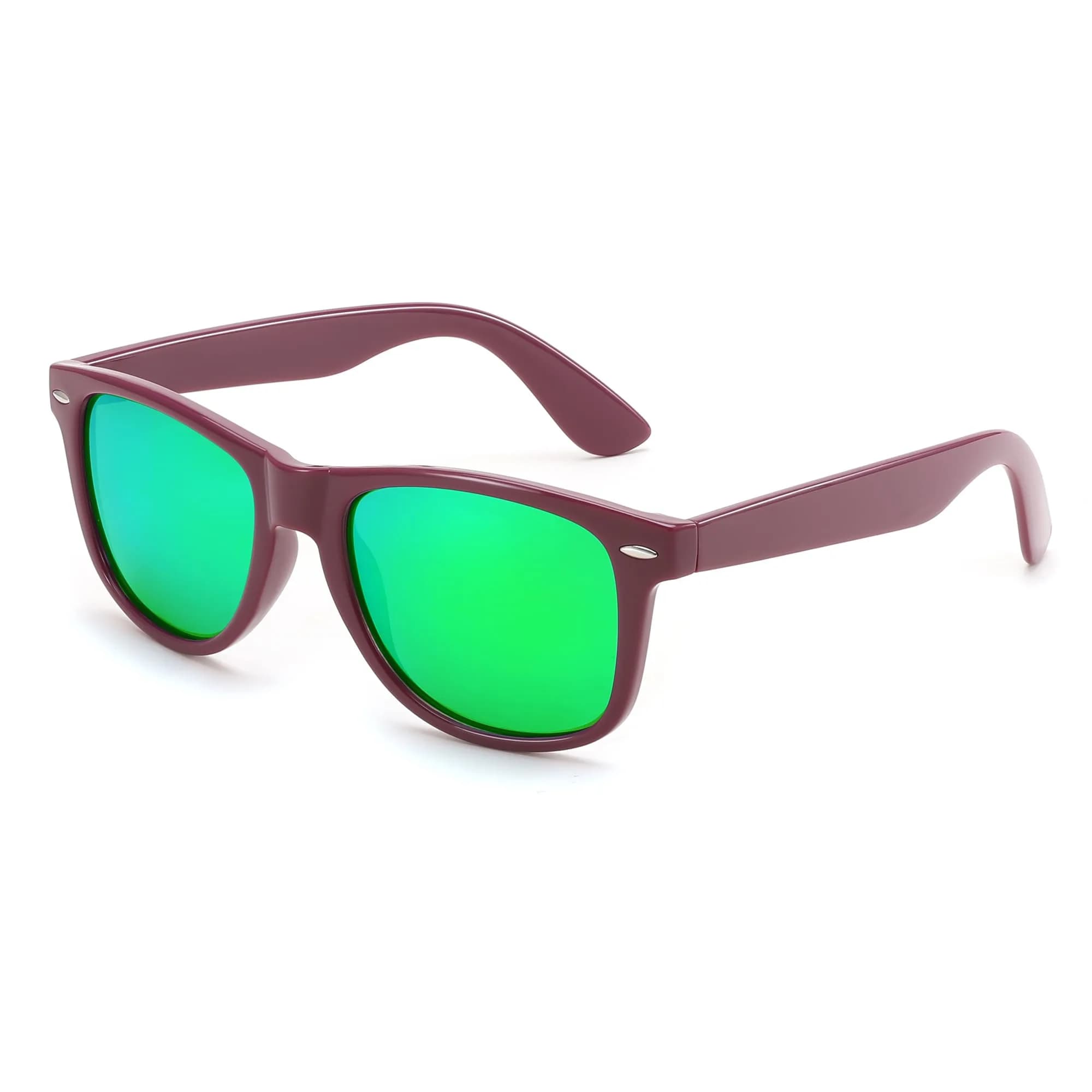 FEISEDY Classic Square Retro Polarized Sunglasses for Women & Men | 54mm (2.13 in) Lens Width - main product image