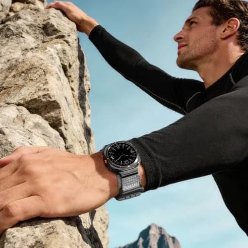 ULTIMAL Nylon Band Compatible with Samsung Galaxy Watch Ultra 2/1 47mm | Breathable, Adjustable, Waterproof Nylon Strap for Men & Women thumbnail 3