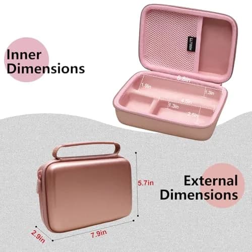 L LTGEM Camera Case for Sony ZV-1F/ZV-1/ZV-1 II | Shockproof & Water-Resistant Rose Gold thumbnail 4