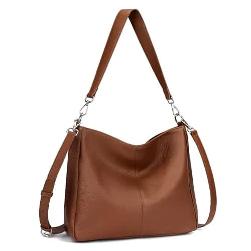 befen Genuine Leather Hobo Bag for Women | Adjustable Crossbody Shoulder Purse thumbnail 1