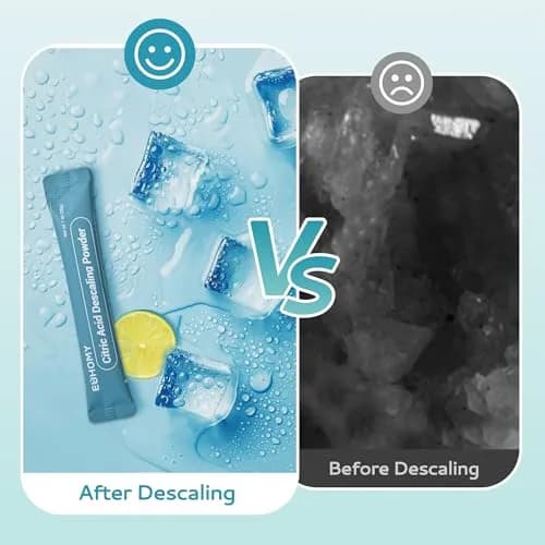 EUHOMY Ice Maker Cleaner & Descaler Powder 12 Uses (340g / 12oz) | Organic Citric Acid Formula for All Ice Machines thumbnail 5