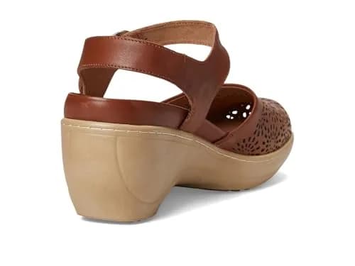 SoftWalk Womens Mabelle Perf Luggage 10 Narrow | Leather Casual Shoes for Women thumbnail 5