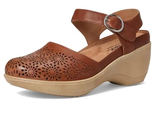 SoftWalk Womens Mabelle Perf Luggage 10 Narrow | Leather Casual Shoes for Women thumbnail 7