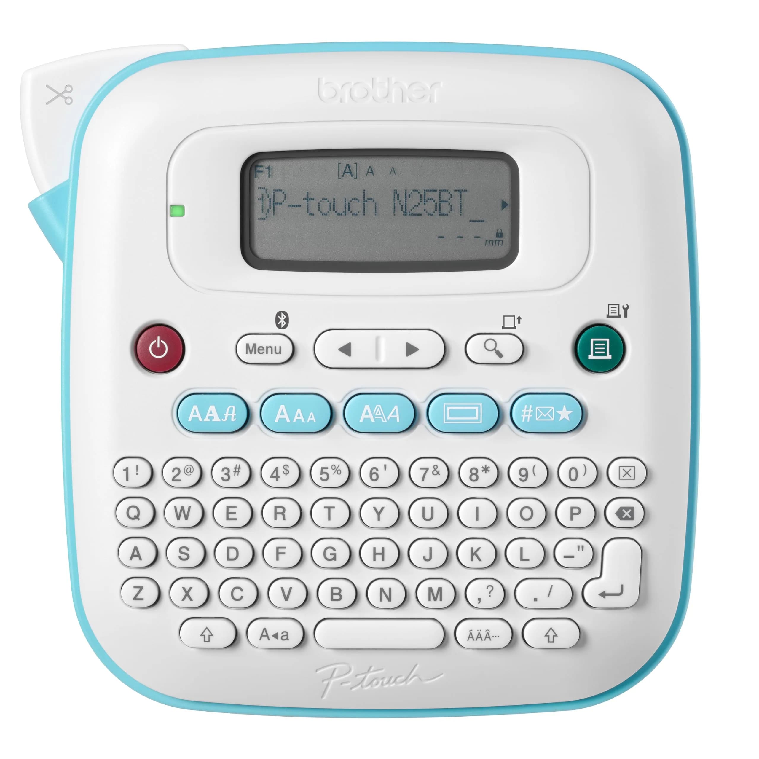 Brother P-Touch PT-N25BT Bluetooth Label Maker with Design&Print2 App | Prints 12mm Btag Tapes