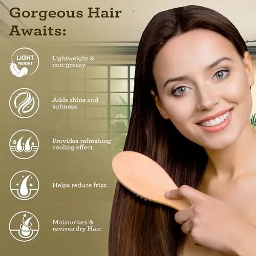 GuruNanda Rosemary Mint Hair Growth Oil 60ml (2 Fl Oz) | Stimulates Scalp for Stronger, Shinier Hair thumbnail 3
