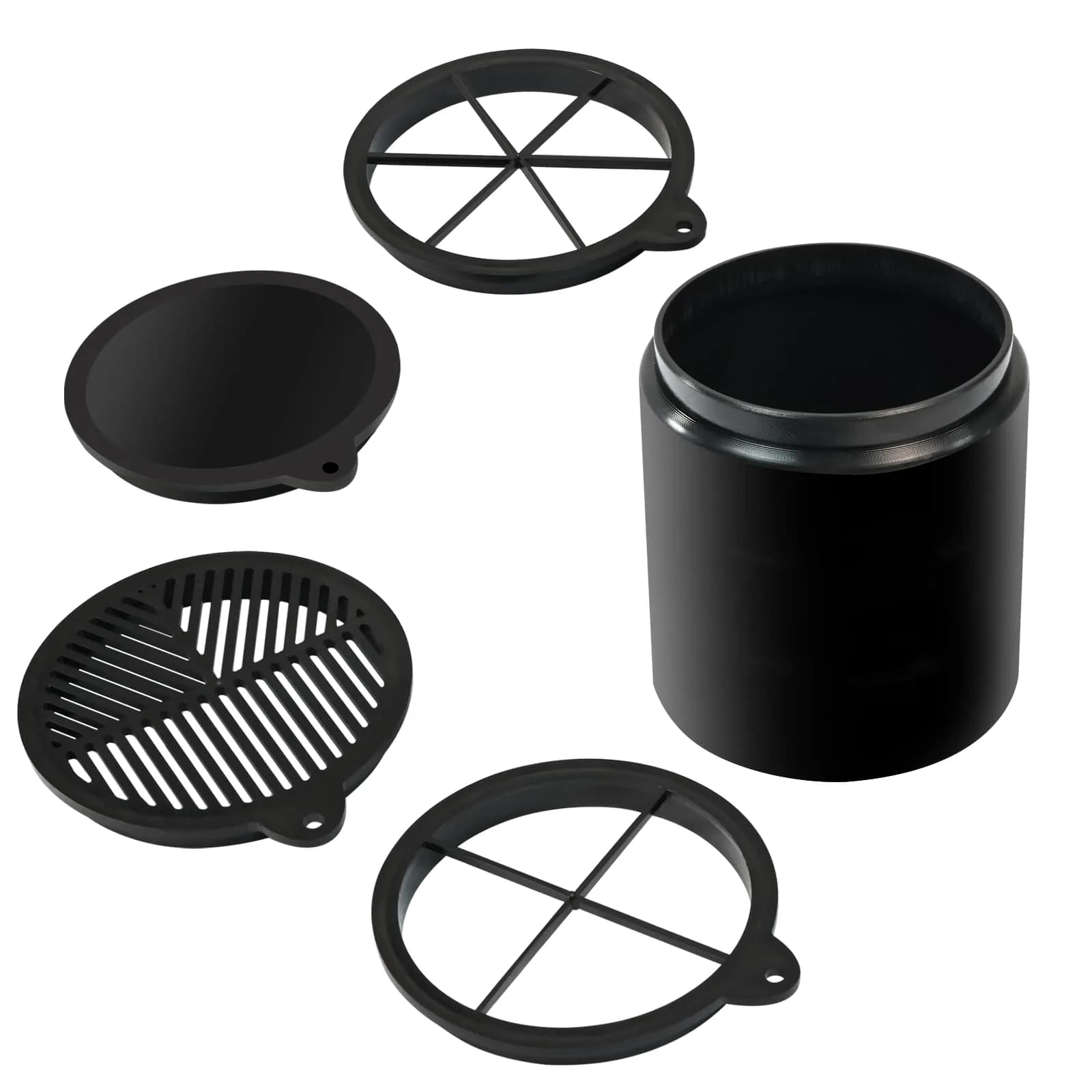 XJJ Dew Shield Combination with Bahtinov Mask & Diffraction Spikes for ZWO SeeStar S50 Telescope - main product image