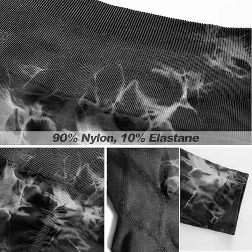 JGS1996 Tie Dye Scrunch Butt Leggings for Women High Waist Tummy Control | Booty Sculpting Workout Tight thumbnail 7