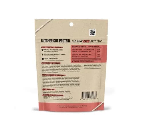 Vital Essentials Freeze-Dried Raw Chicken Hearts Cat Treats 2.4 oz (70g) | Single Ingredient Protein Boost thumbnail 2