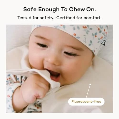 Konny 360° Rotating Drooling Baby Bibs for Boys and Girls, Super Absorbent Quick Dry (5-Pack, Multi) thumbnail 4