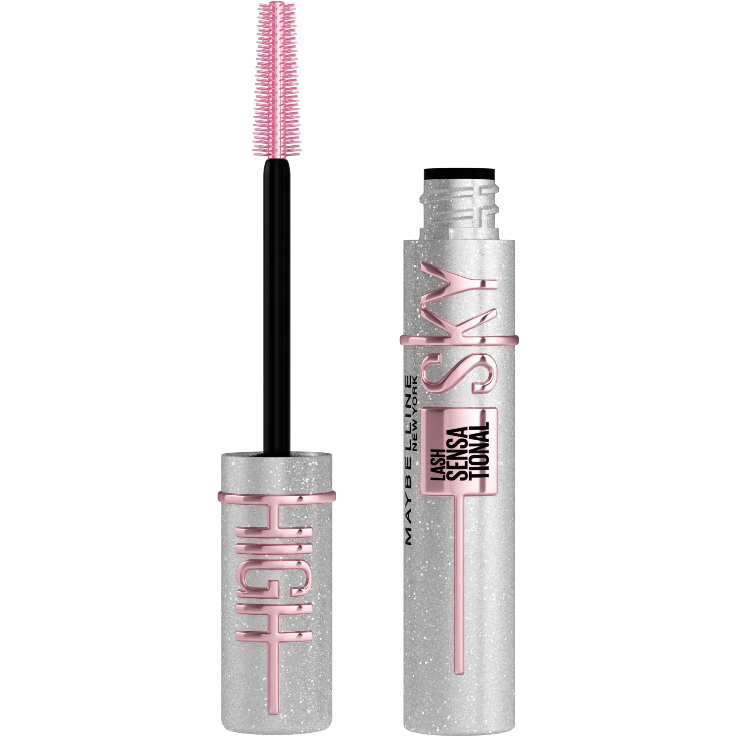 Maybelline Lash Sensational Sky High Glitter Mascara, Space Diamond | 7.2ml (0.24 Fl Oz)